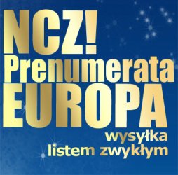 Roczna prenumerata NCZ! (EUROPA - list ZWYKŁY)